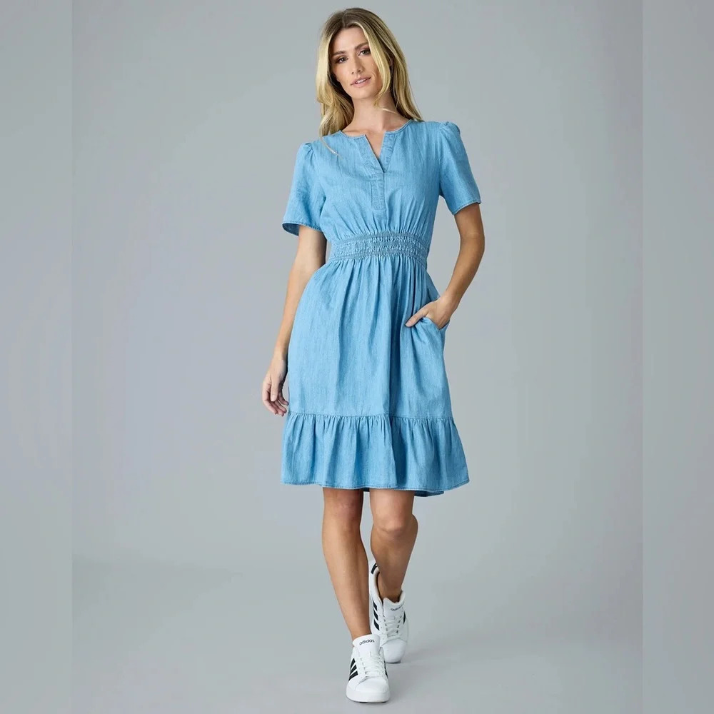 LYDIA DRESS ~ DOWNEAST SIZE SMALL- No tags 🏷️